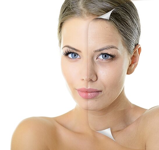 The process of skin rejuvenation at home